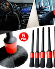 5pcs Detailing Brush Set Car